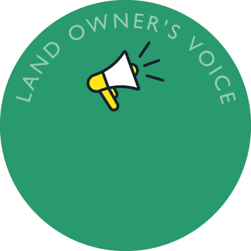 Land owner's voice